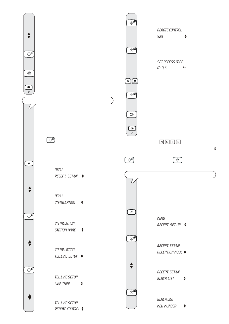 N o t e | Olivetti 145D User Manual | Page 55 / 88