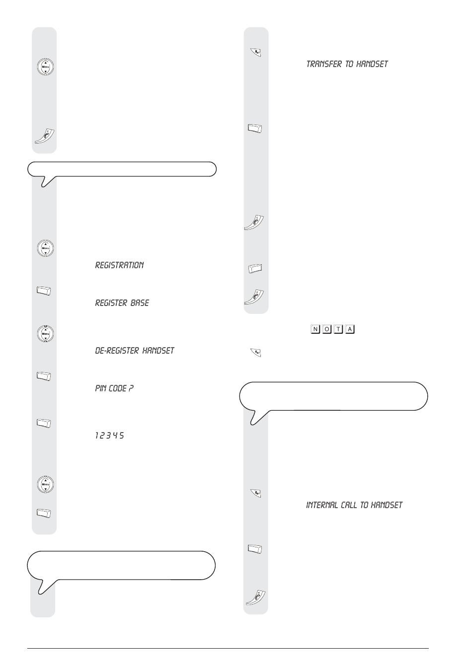 N o t a | Olivetti 145D User Manual | Page 66 / 88