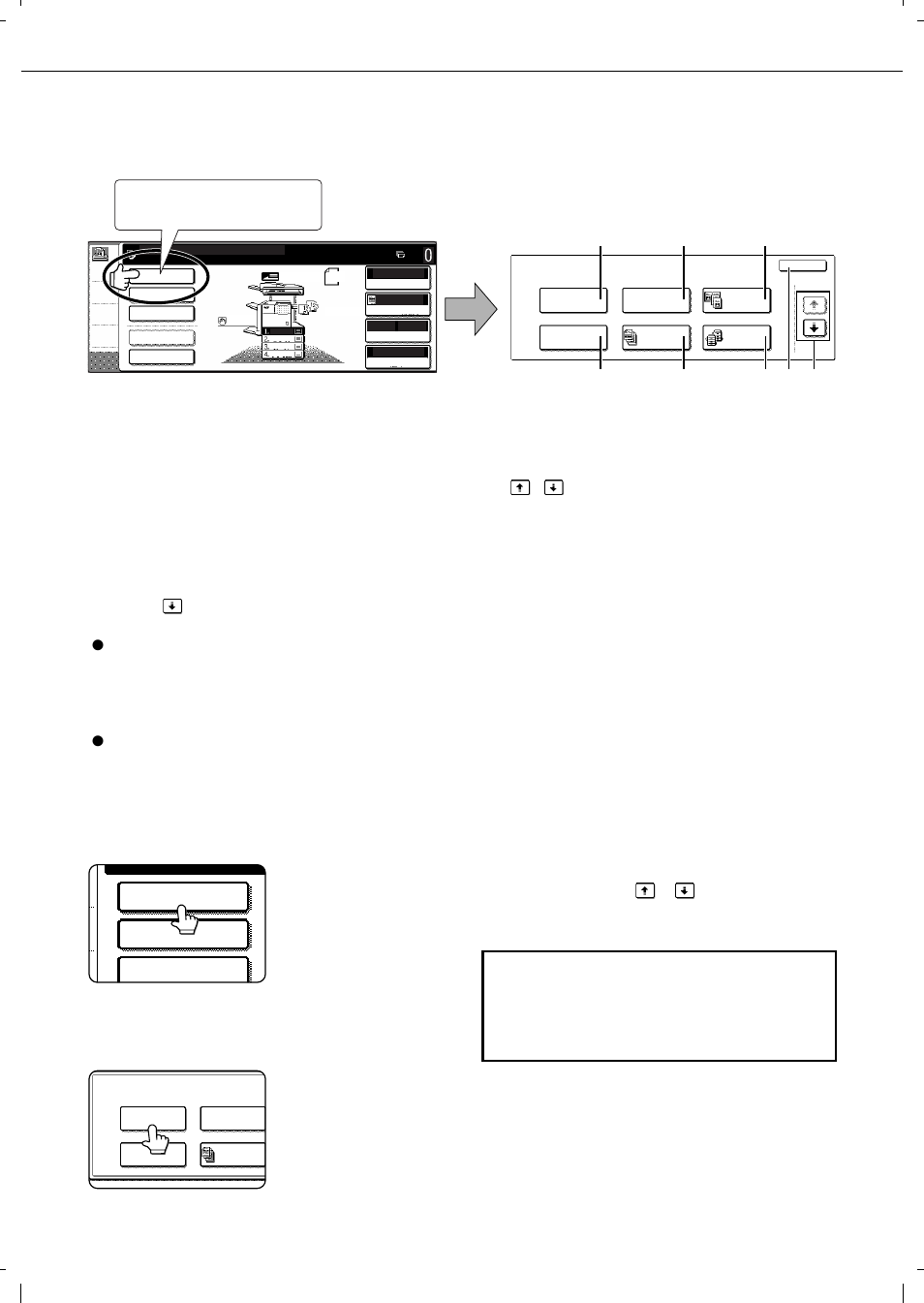 Special modes, General procedure for using special functions, Special modes 2-sided copy output | Olivetti 4501 User Manual | Page 104 / 188