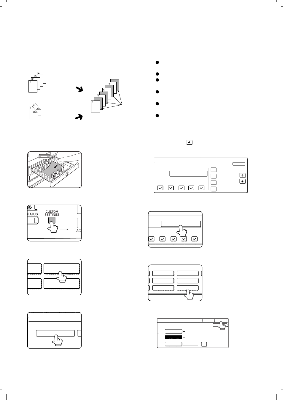 Transparency film with insert sheets | Olivetti 4501 User Manual | Page 124 / 188