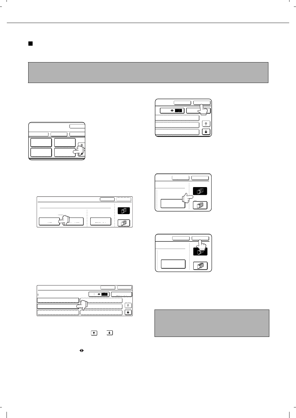 Printing entered text on copies | Olivetti 4501 User Manual | Page 140 / 188