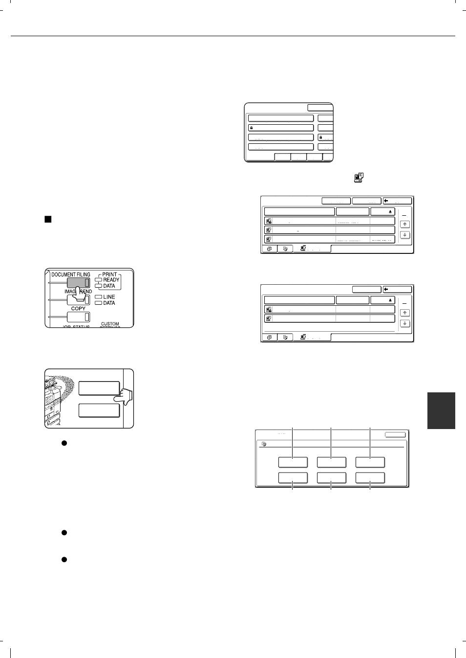 Print jobs, Saving a document image file | Olivetti 4501 User Manual | Page 159 / 188