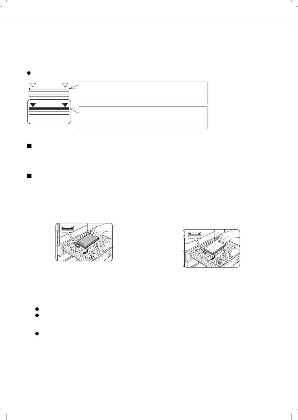 Loading paper in the multi purpose drawer | Olivetti 4501 User Manual | Page 38 / 188