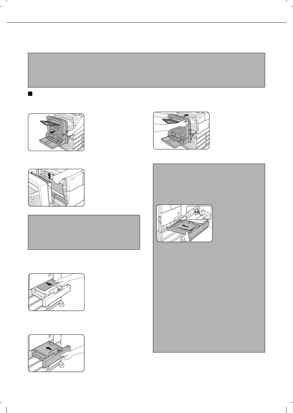 Misfeed in the paper feed area | Olivetti 4501 User Manual | Page 50 / 188