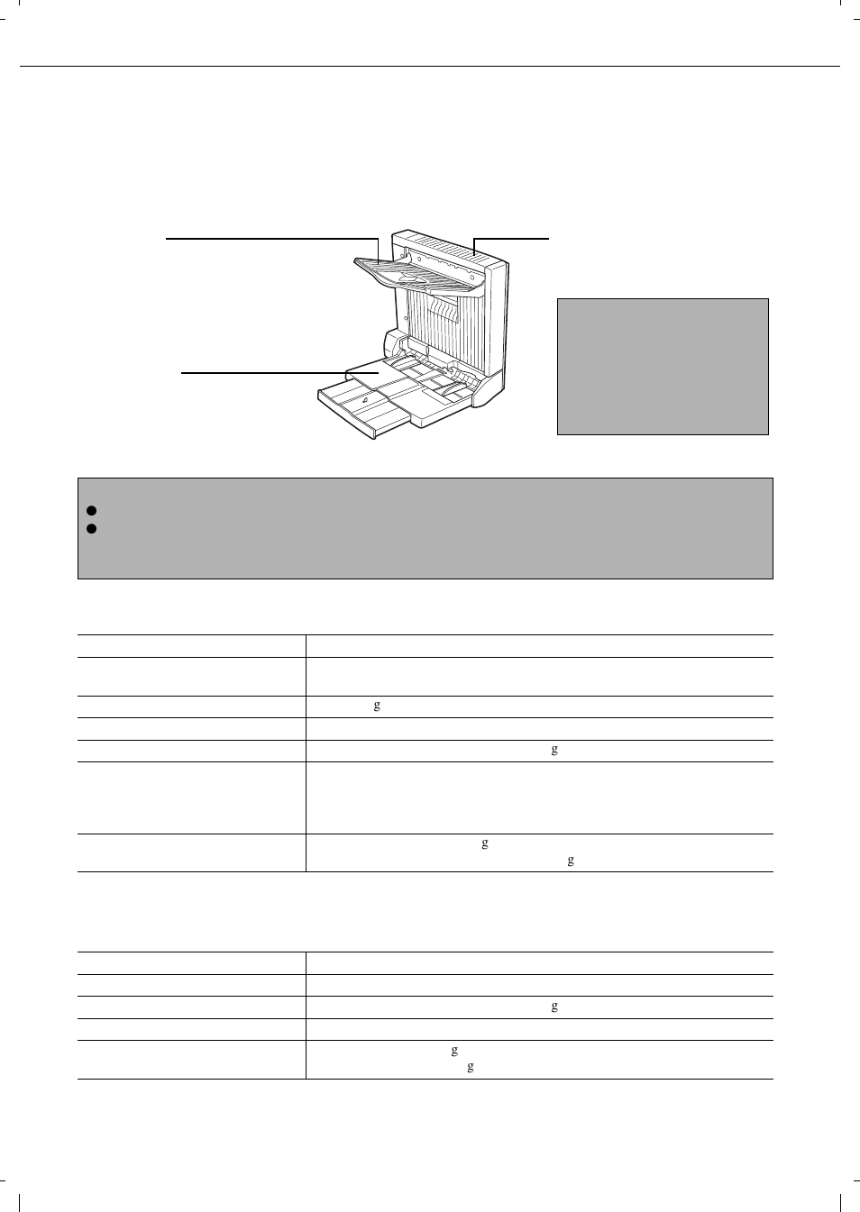 Duplex module, Part names specifications | Olivetti 4501 User Manual | Page 58 / 188