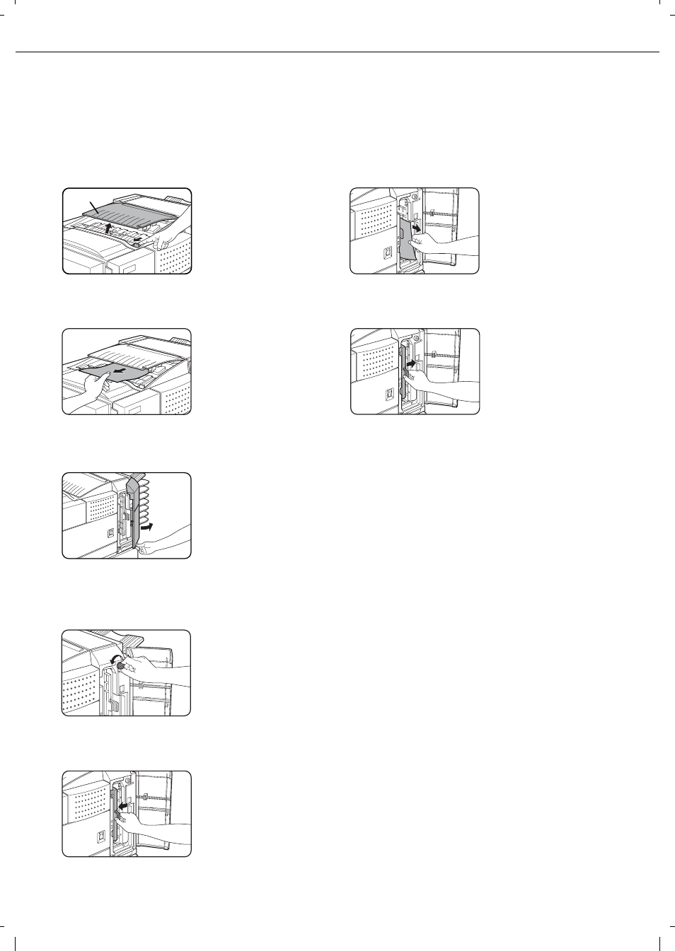 Misfeed in the mail-bin stacker | Olivetti 4501 User Manual | Page 62 / 188