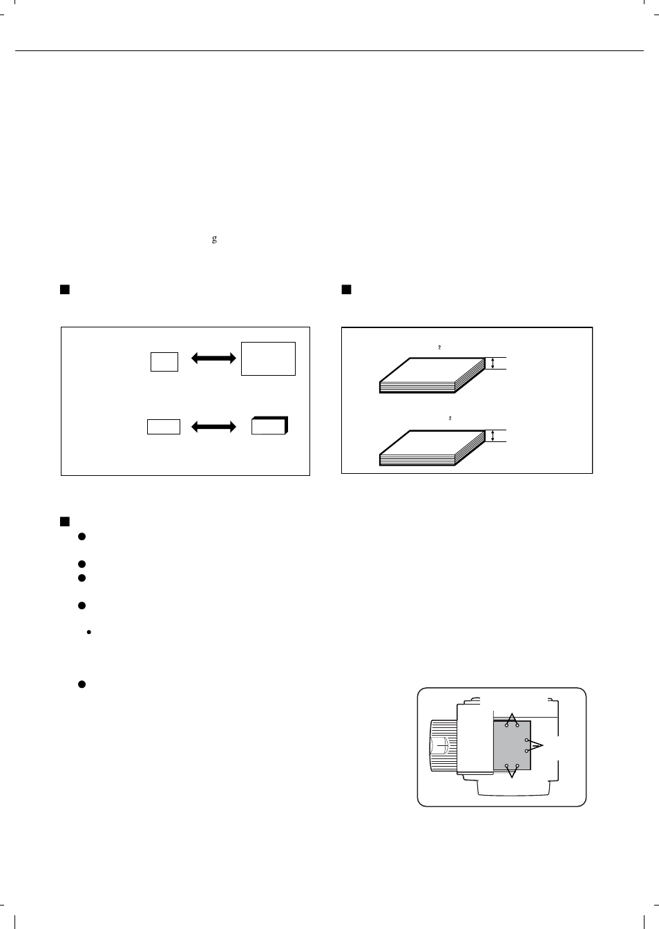 Automatic document feeder, Acceptable originals | Olivetti 4501 User Manual | Page 84 / 188