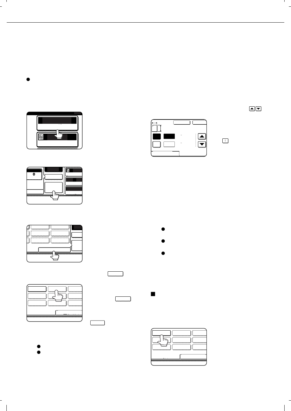 Storing, deleting, and using original sizes, Storing or deleting an original size | Olivetti 4501 User Manual | Page 88 / 188