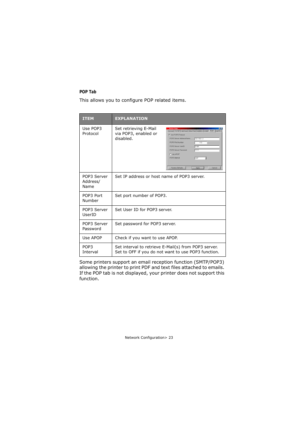 Olivetti P26W User Manual | Page 23 / 95