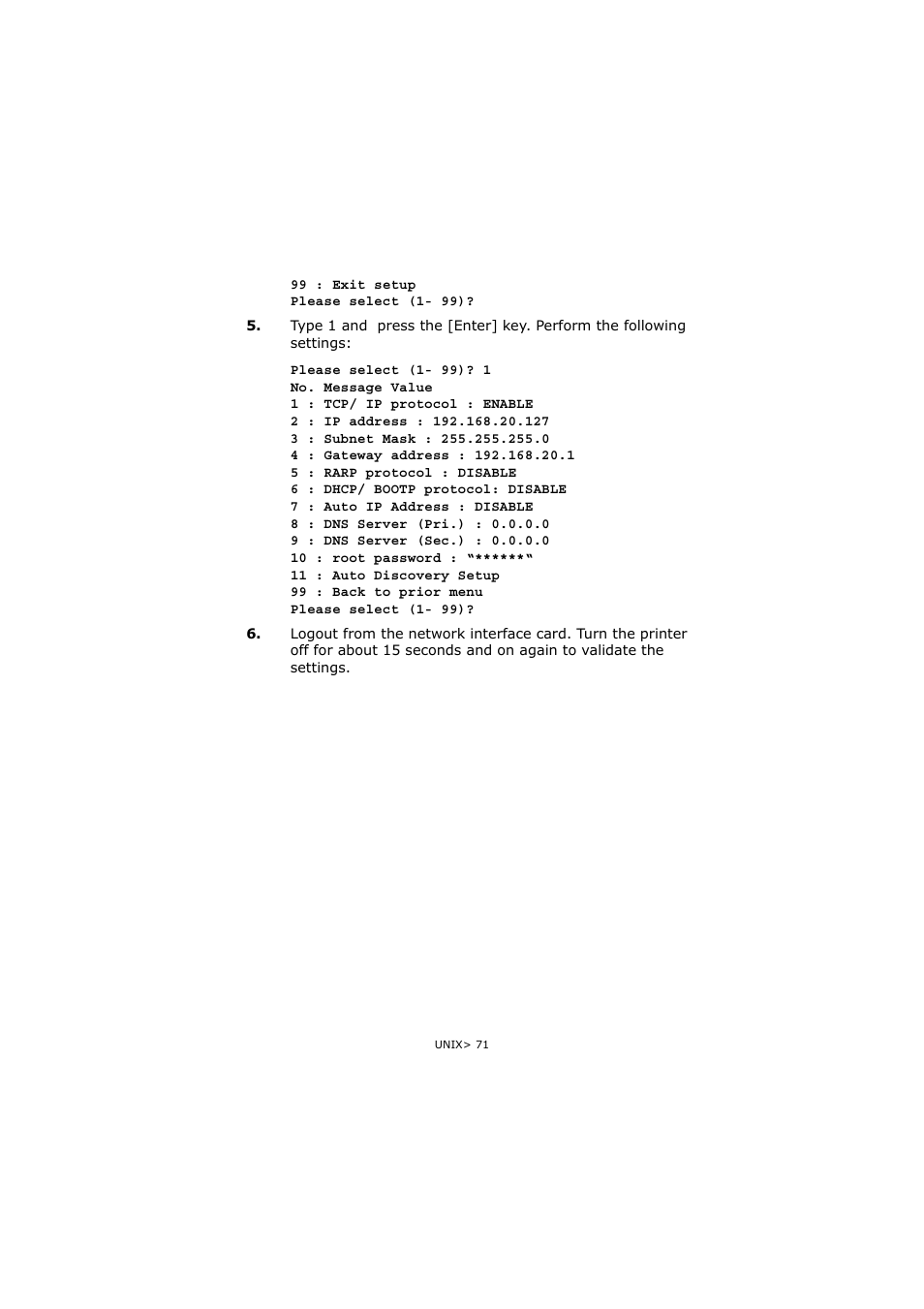 Olivetti P26W User Manual | Page 71 / 95