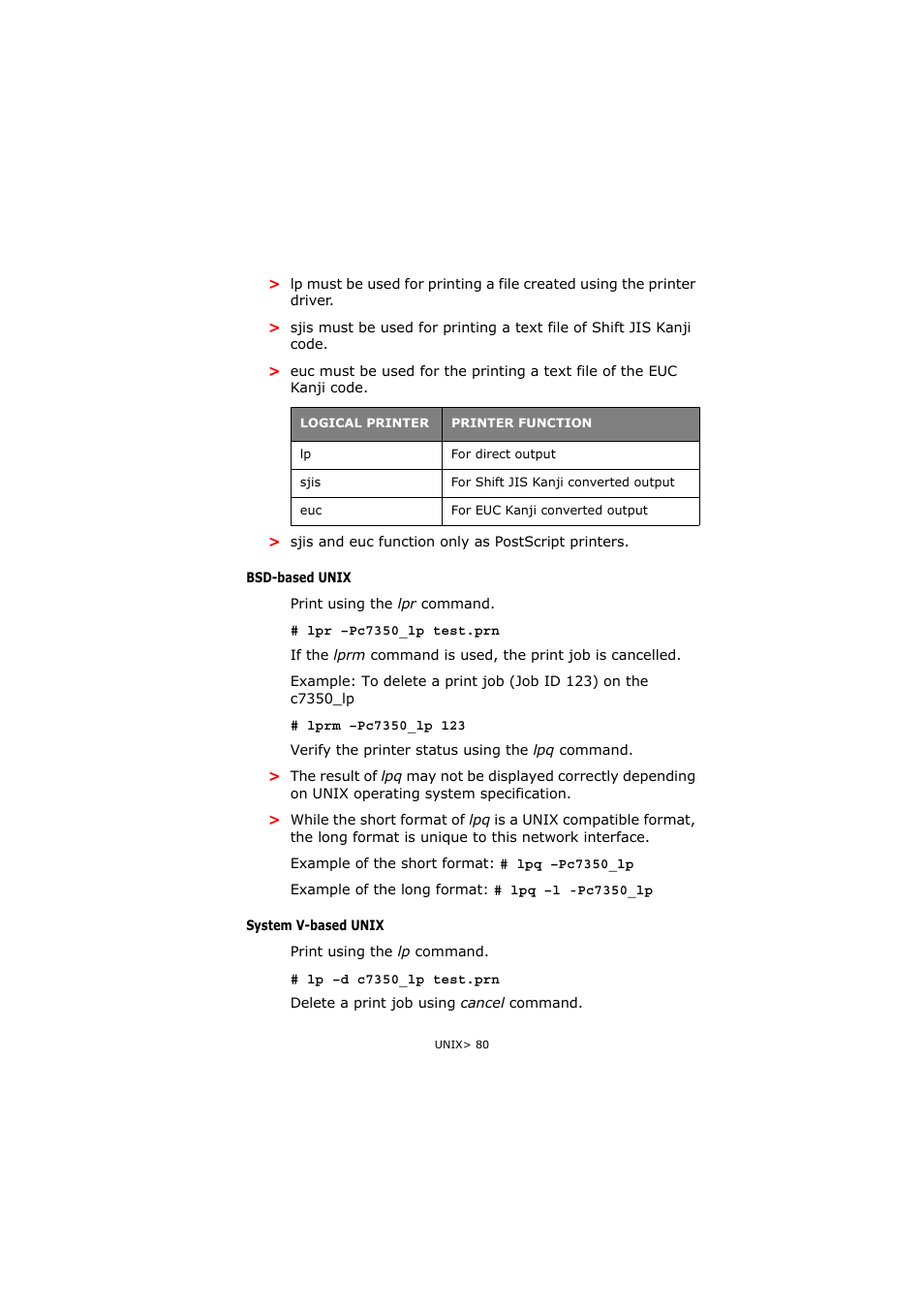 Olivetti P26W User Manual | Page 80 / 95