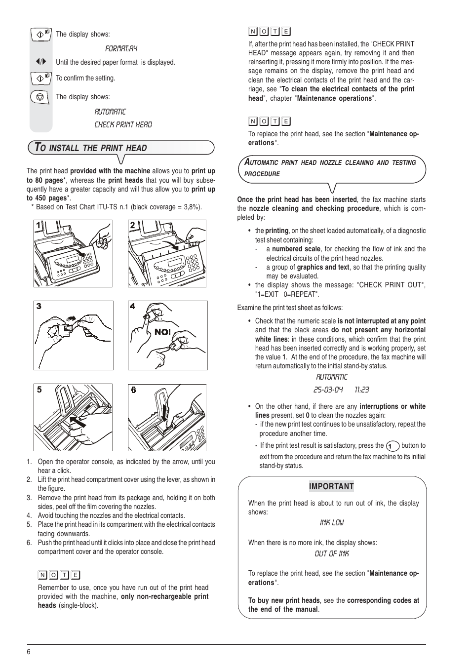 Olivetti 490 User Manual | Page 12 / 48