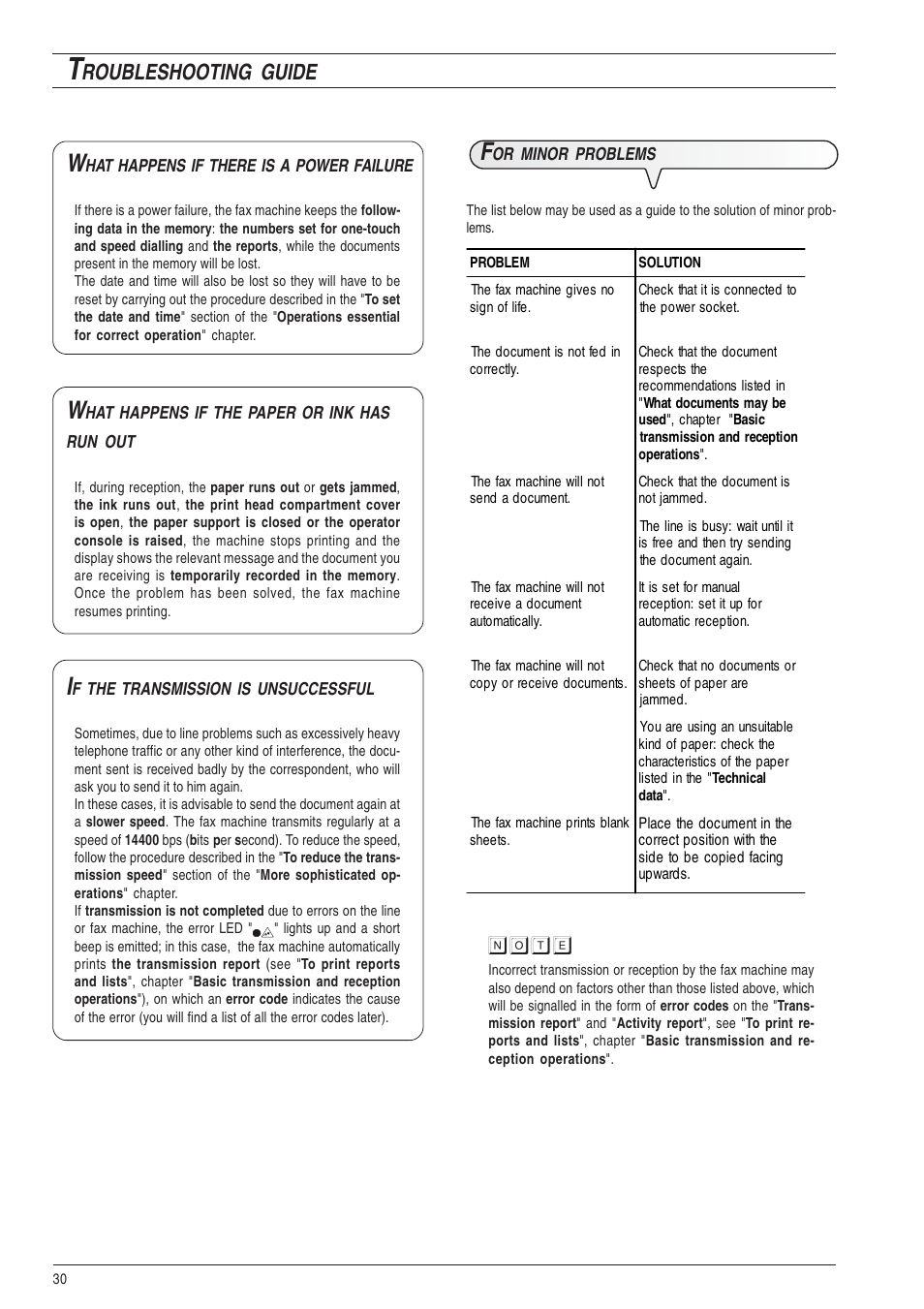 Olivetti 490 User Manual | Page 36 / 48