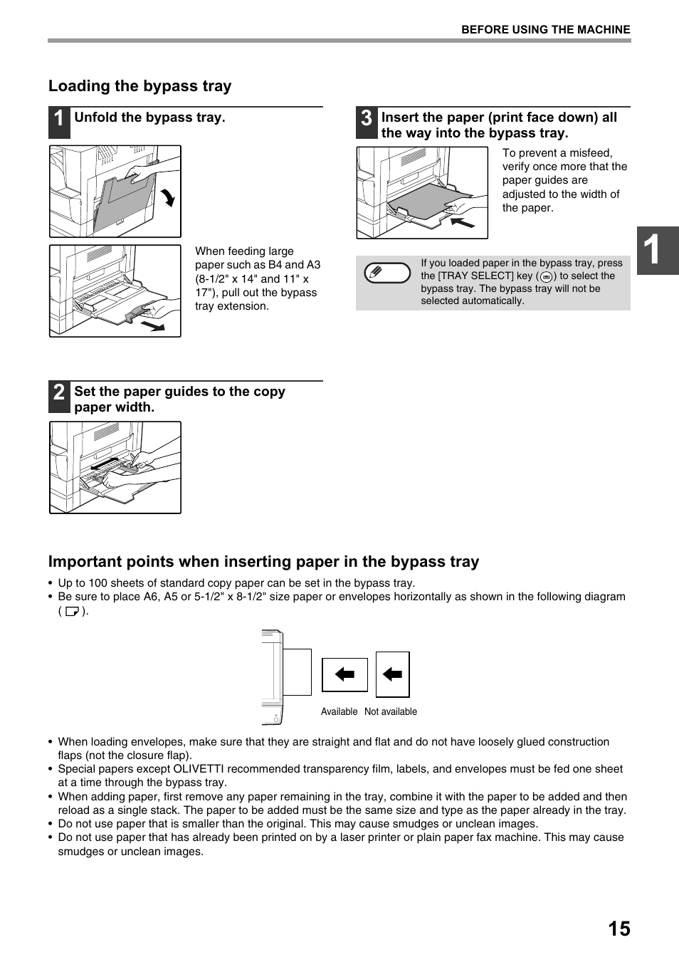 Olivetti d-Copia 20W User Manual | Page 19 / 74
