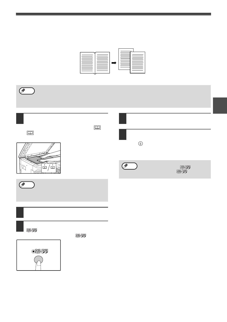 Dual page copying | Olivetti d-Copia 20W User Manual | Page 31 / 74