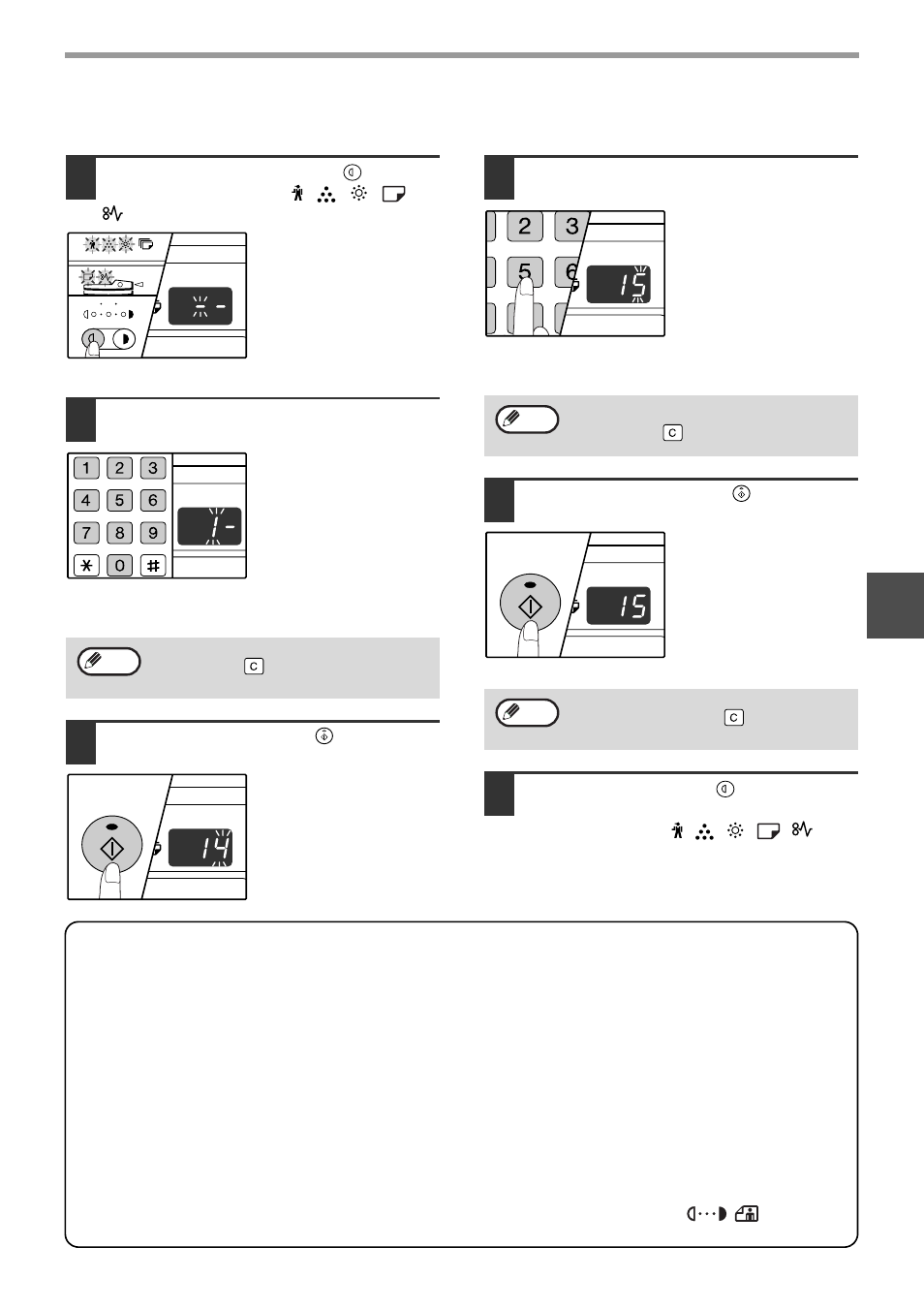 Selecting a setting for a user program, Base settings | Olivetti d-Copia 20W User Manual | Page 39 / 74