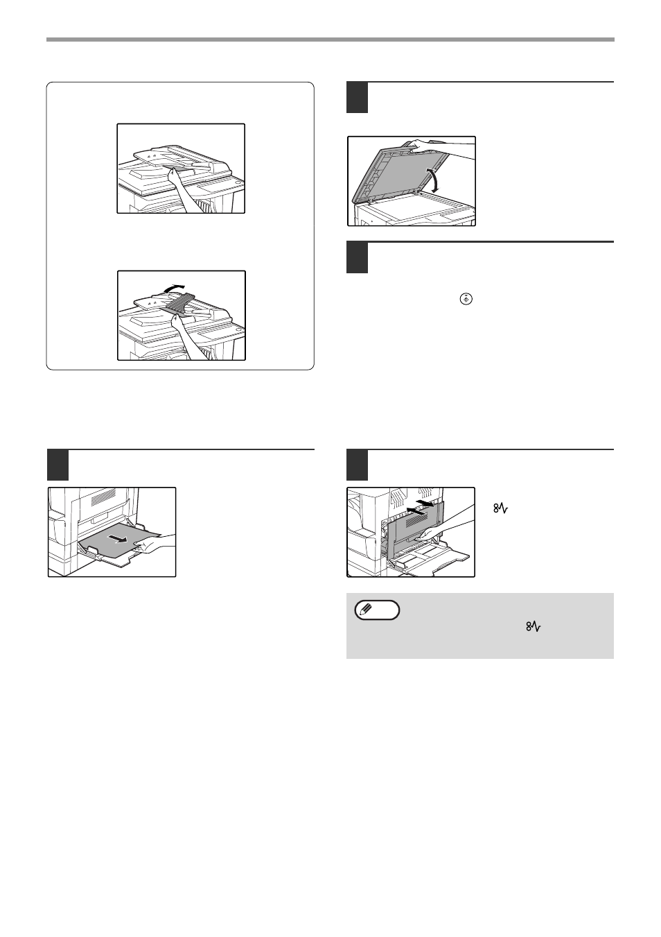 Misfeed in the bypass tray | Olivetti d-Copia 20W User Manual | Page 52 / 74