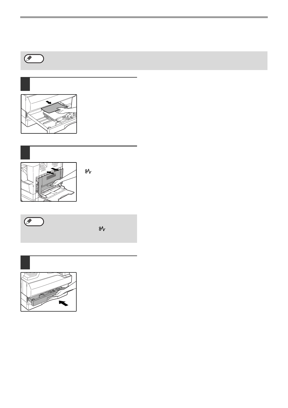 Misfeed in the upper paper tray | Olivetti d-Copia 20W User Manual | Page 56 / 74
