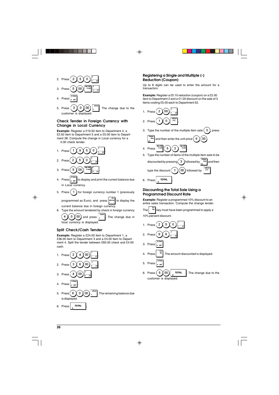 Olivetti ECR 6900 User Manual | Page 34 / 50