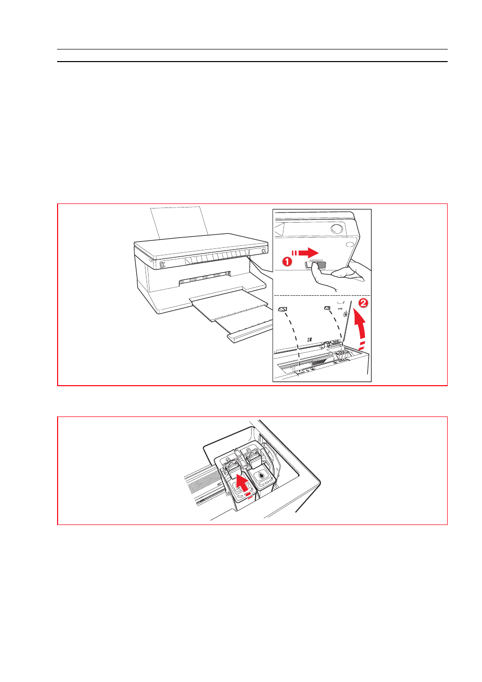 Replacing the ink cartridges | Olivetti 503206 User Manual | Page 31 / 50