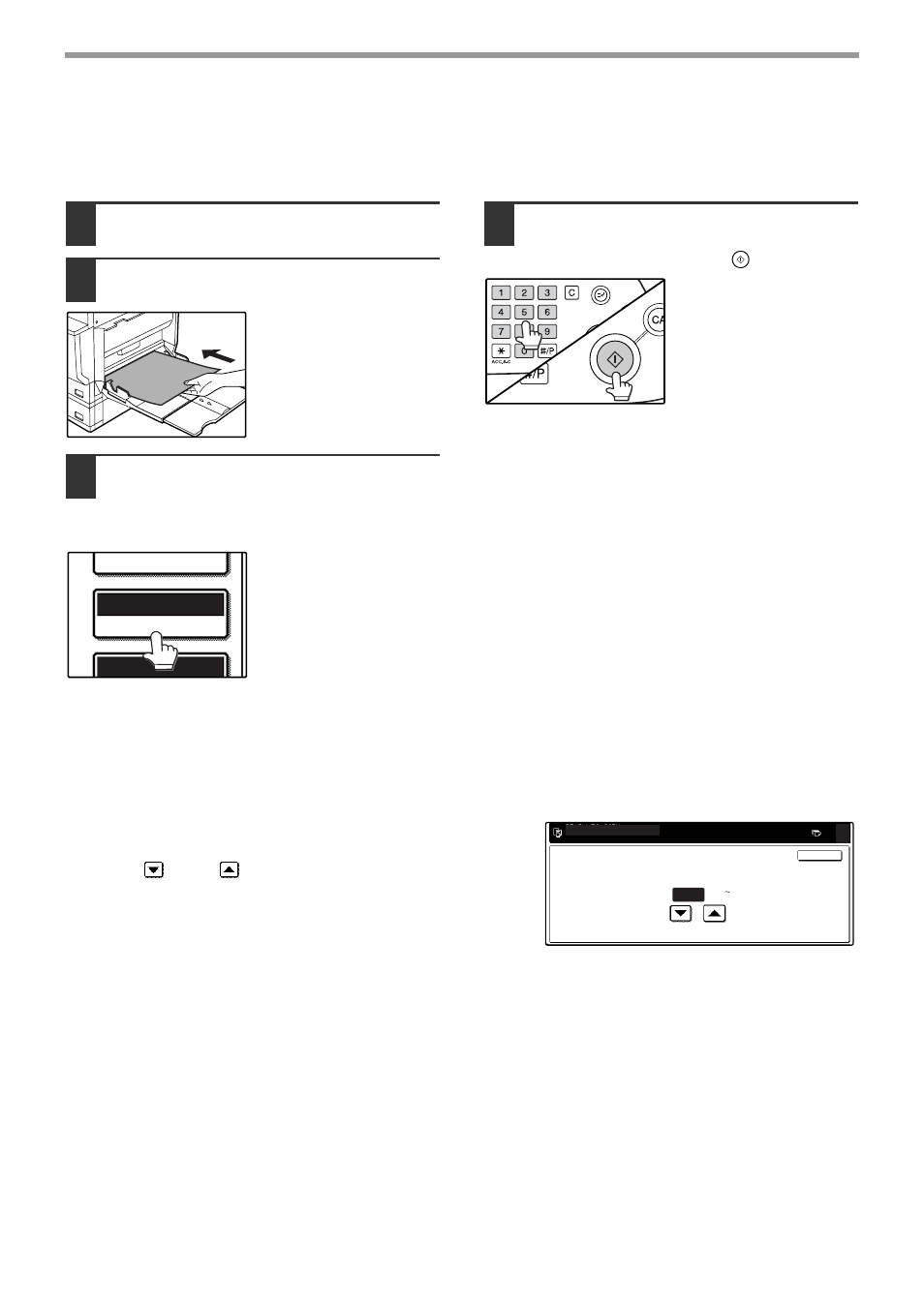 Bypass feed (special paper), P.26), Shifting the starting position of copying | Olivetti 2701 User Manual | Page 28 / 107