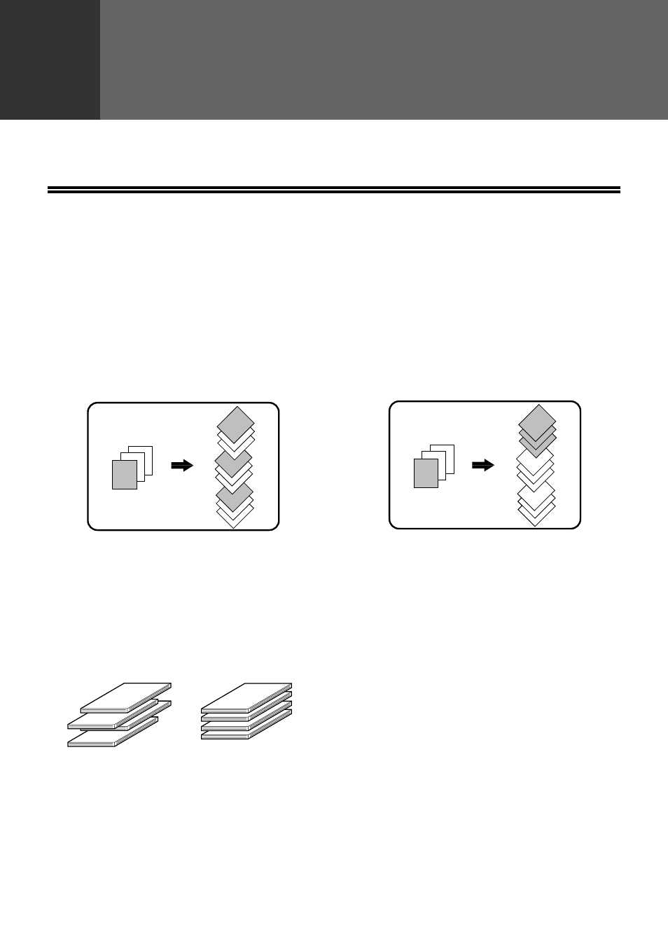 Convenient copy functions, Copy finishing functions, Sort copy | Group copy, Offset function, Y (p.35), Chapter 3 | Olivetti 2701 User Manual | Page 37 / 107