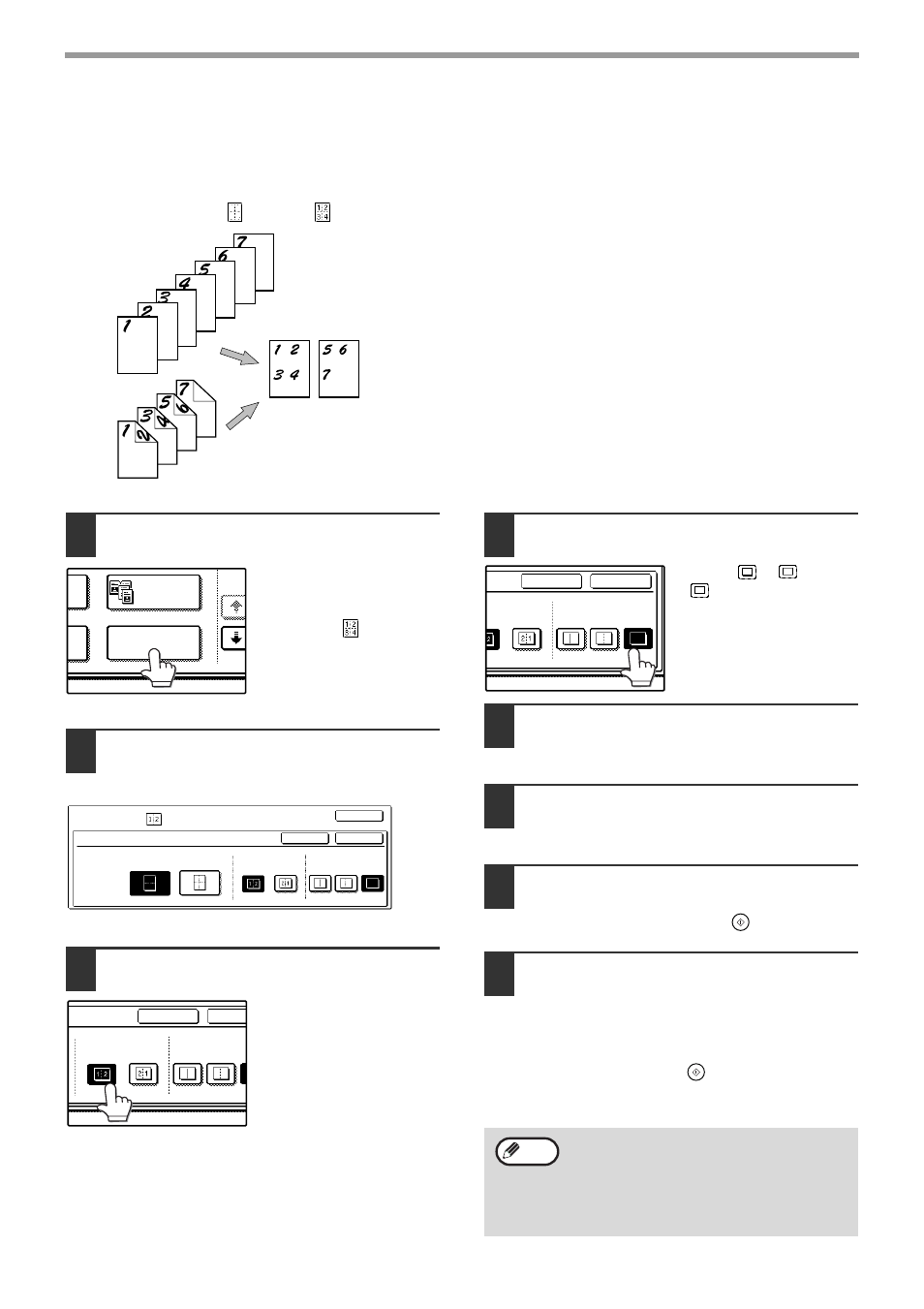 Multi shot copy, P.46) | Olivetti 2701 User Manual | Page 48 / 107