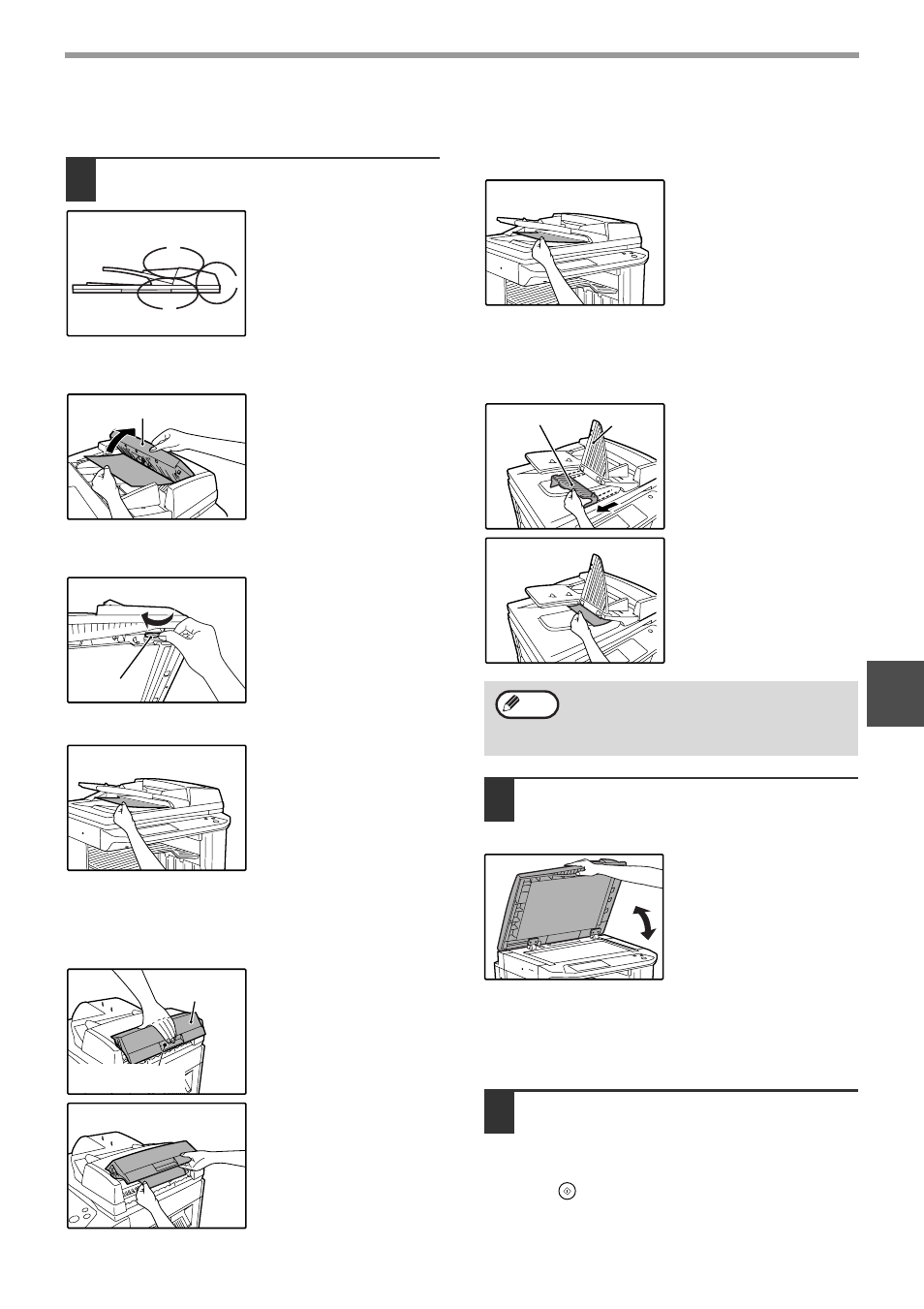 Misfeed in the rspf | Olivetti 2701 User Manual | Page 69 / 107