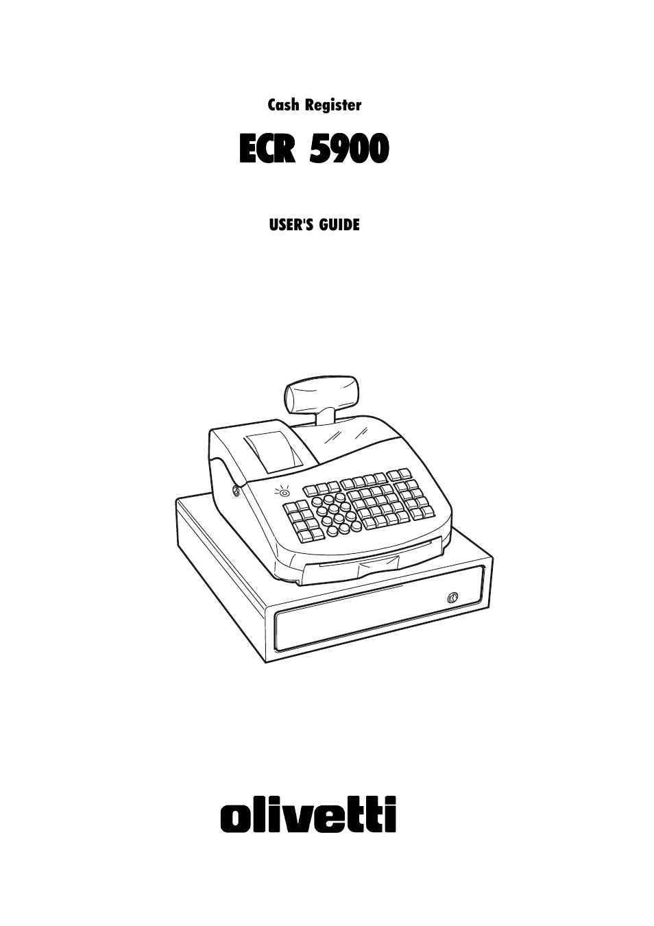 Olivetti ECR 5900 User Manual | 45 pages