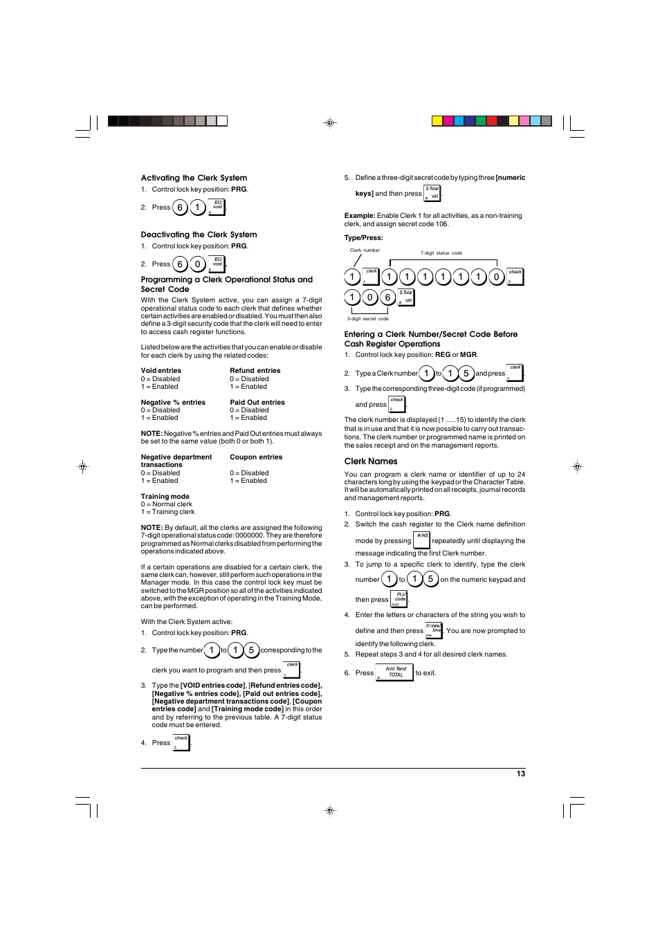 Olivetti ECR 5900 User Manual | Page 21 / 45
