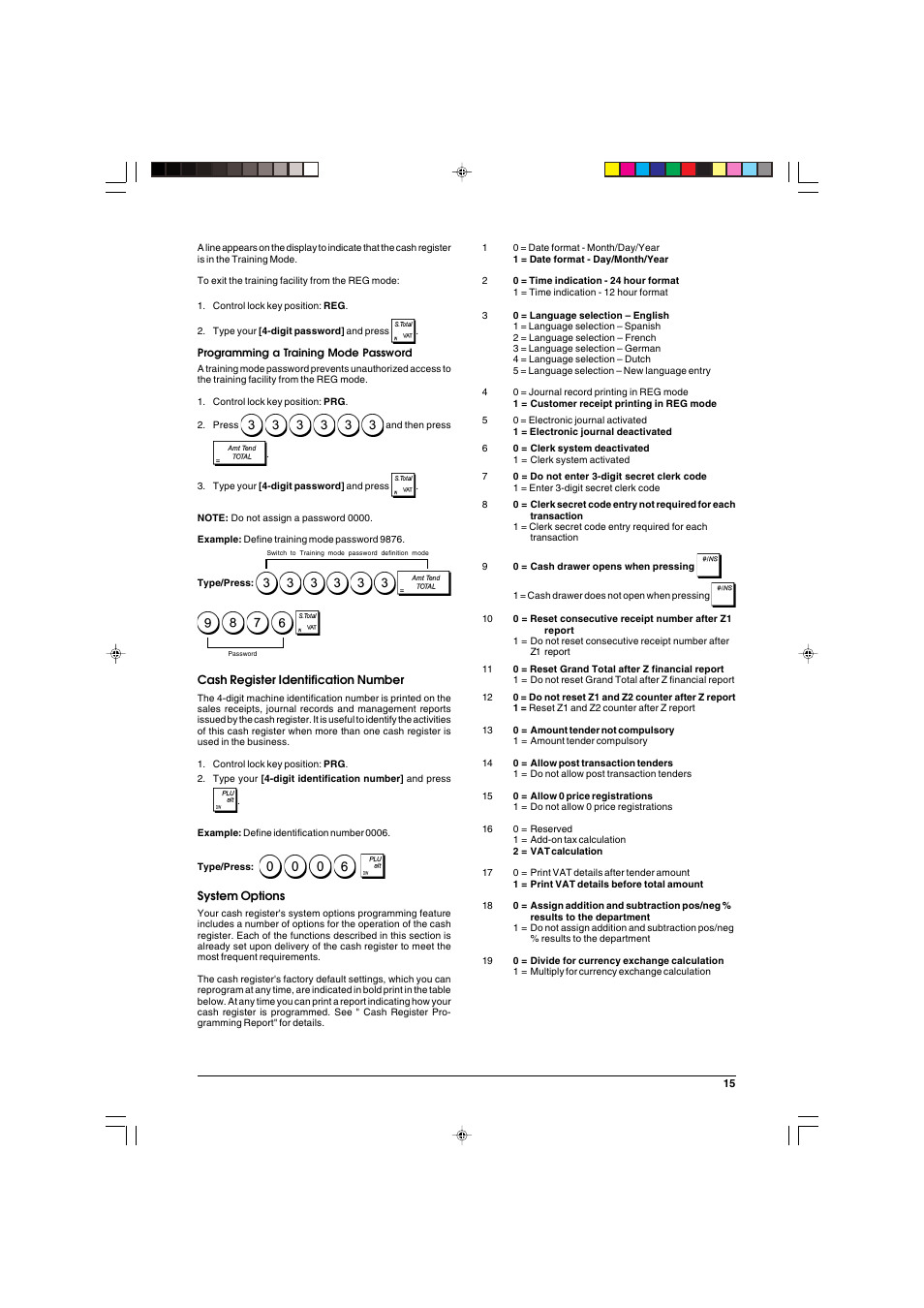 Olivetti ECR 5900 User Manual | Page 23 / 45