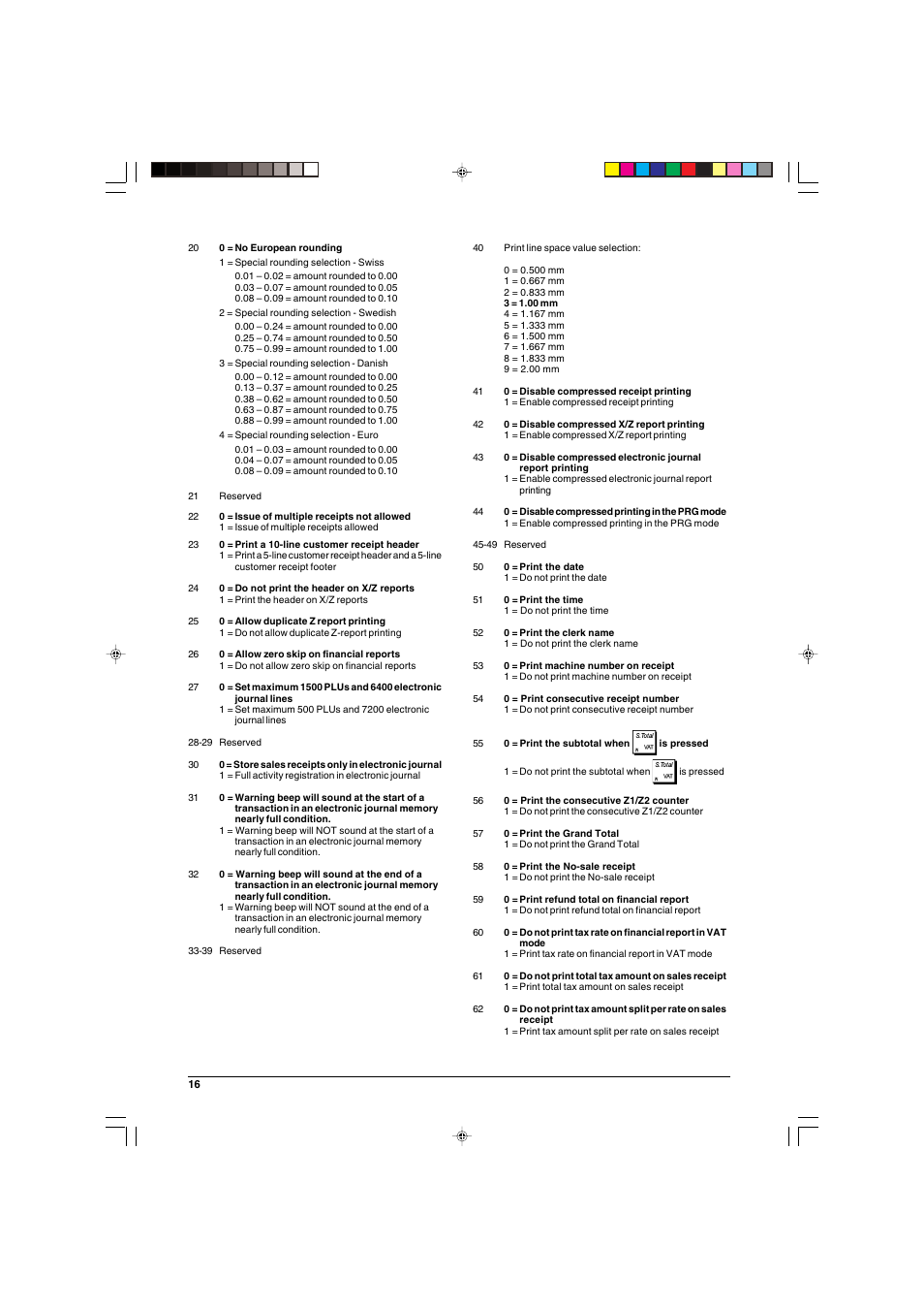Olivetti ECR 5900 User Manual | Page 24 / 45