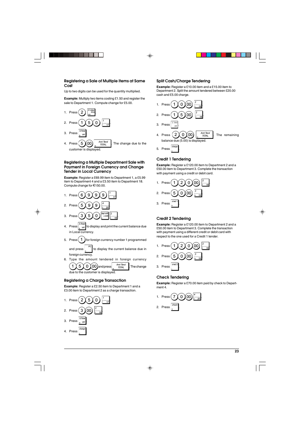 Olivetti ECR 5900 User Manual | Page 31 / 45