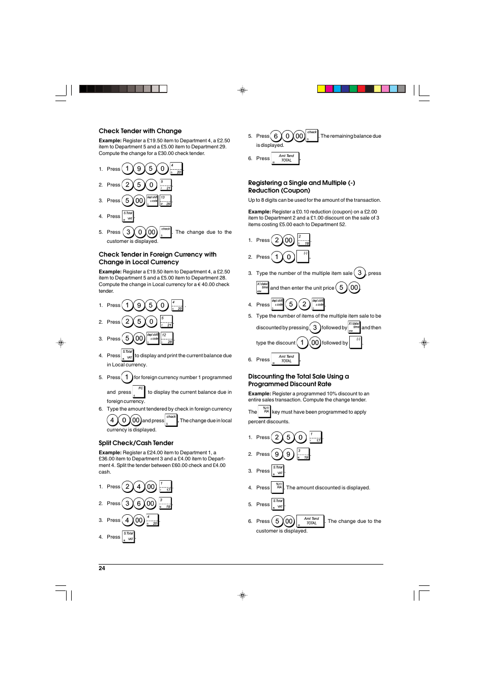 Olivetti ECR 5900 User Manual | Page 32 / 45