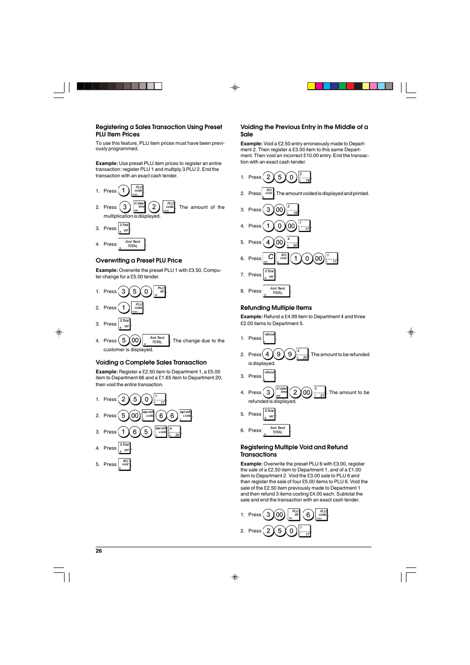 Olivetti ECR 5900 User Manual | Page 34 / 45