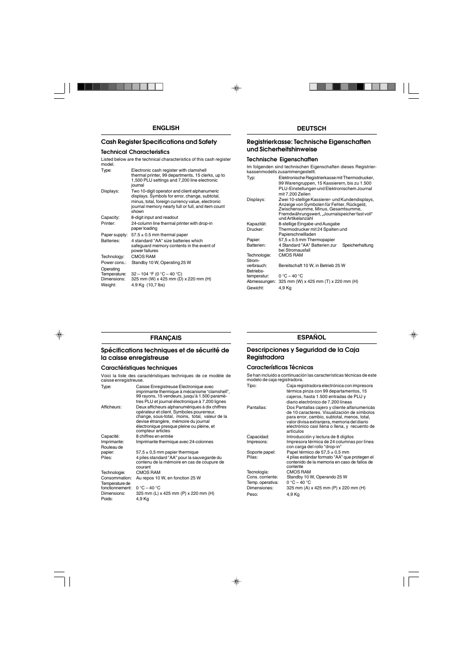 Olivetti ECR 5900 User Manual | Page 41 / 45