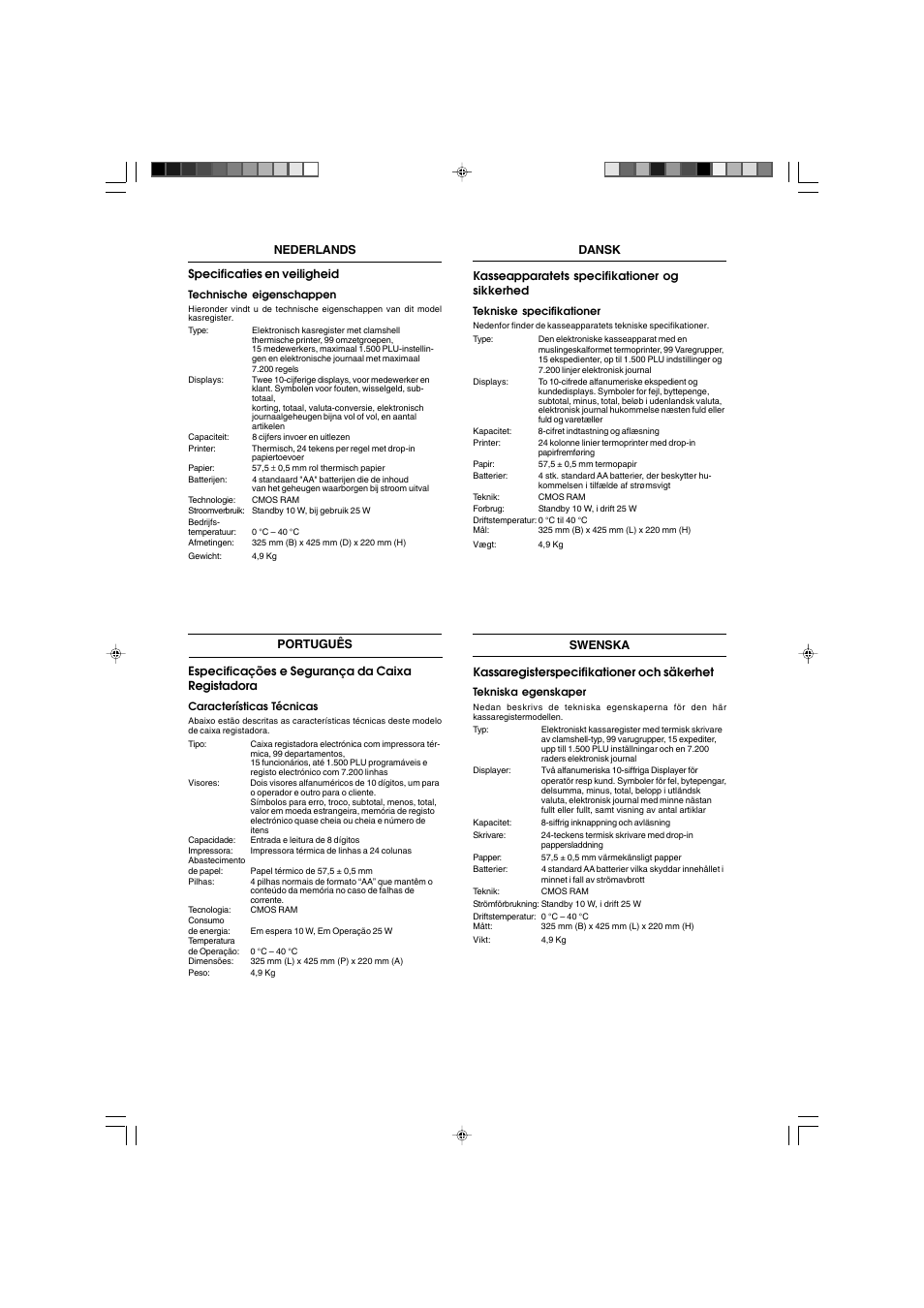 Olivetti ECR 5900 User Manual | Page 42 / 45