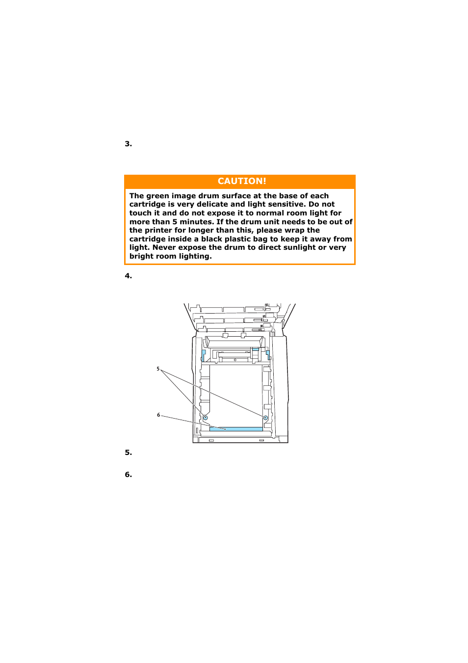 Caution | Olivetti D-COLOR P26 User Manual | Page 144 / 174