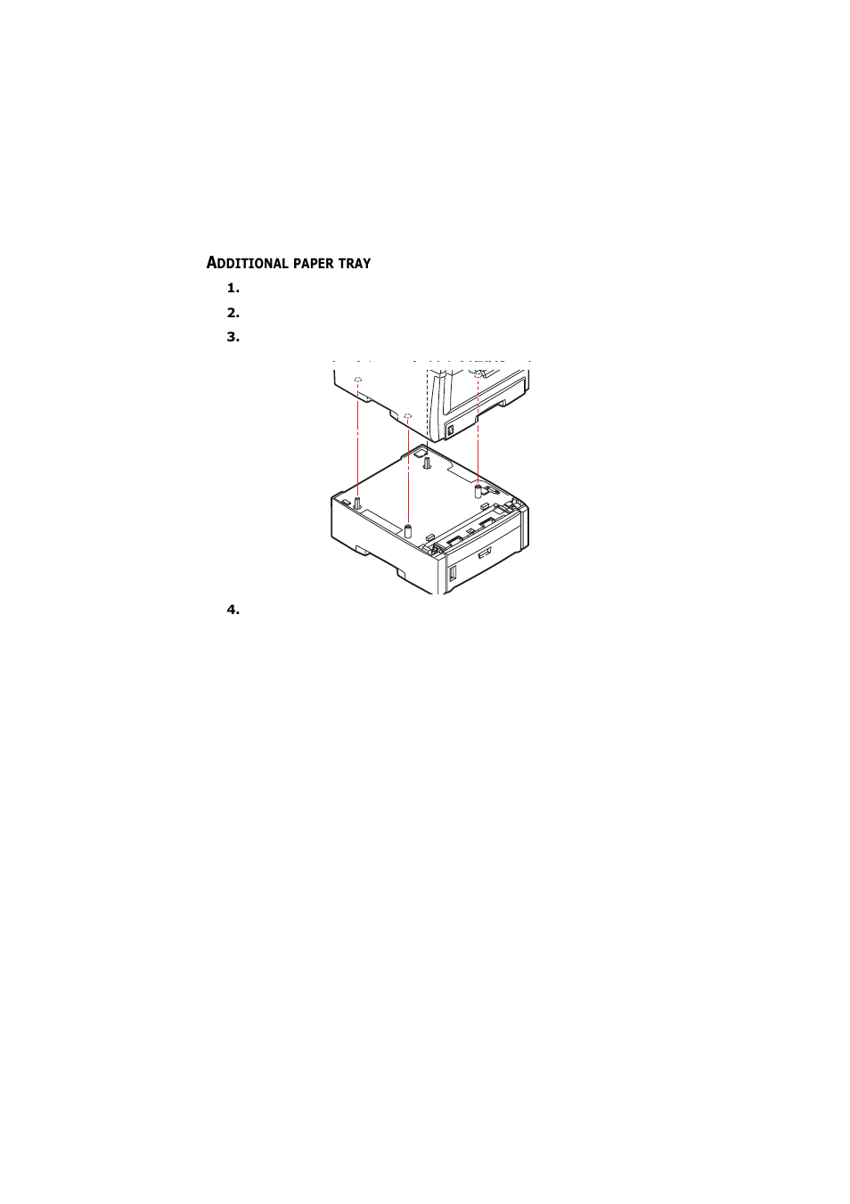 Additional paper tray | Olivetti D-COLOR P26 User Manual | Page 157 / 174