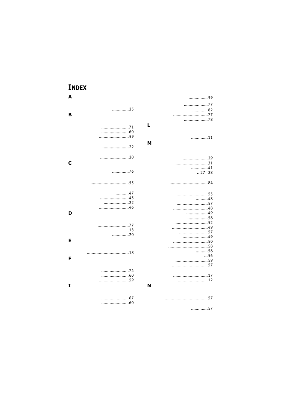 Index, Ndex | Olivetti d-Color P26W User Manual | Page 96 / 97
