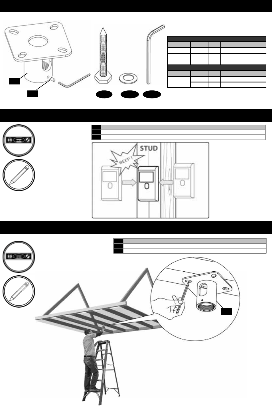 Omnimount L3-OM1100274-PRO-110409vA User Manual | Page 2 / 4