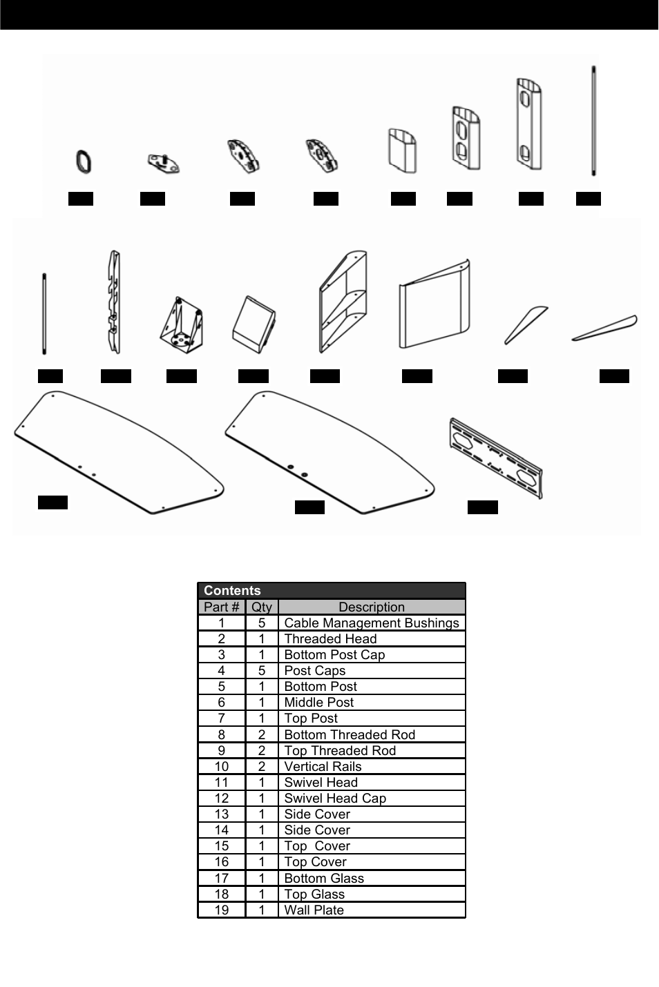 Omnimount Verona 55FP User Manual | Page 12 / 36