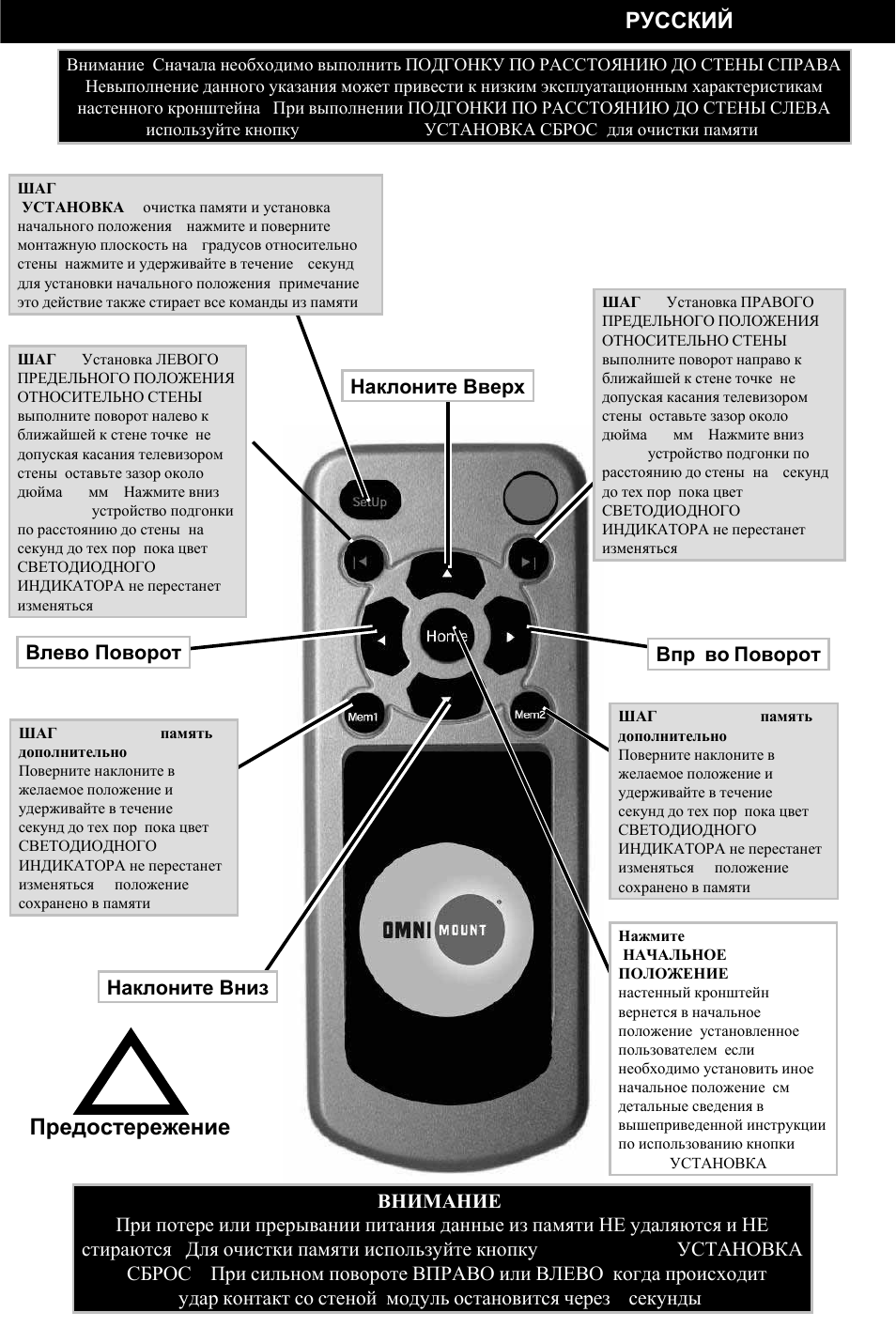 Omnimount Power55 User Manual | Page 41 / 48
