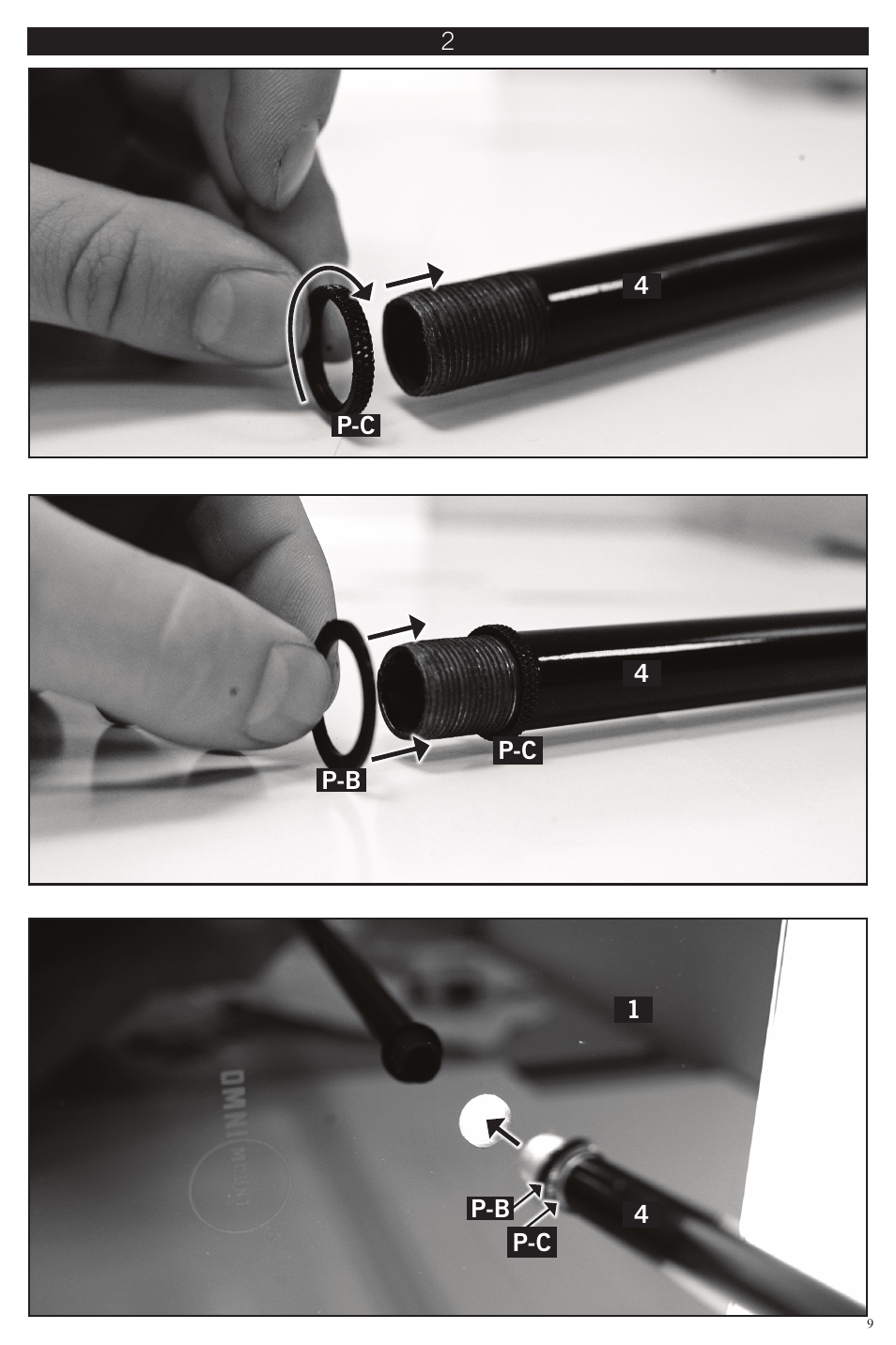 Omnimount EL0 User Manual | Page 9 / 16