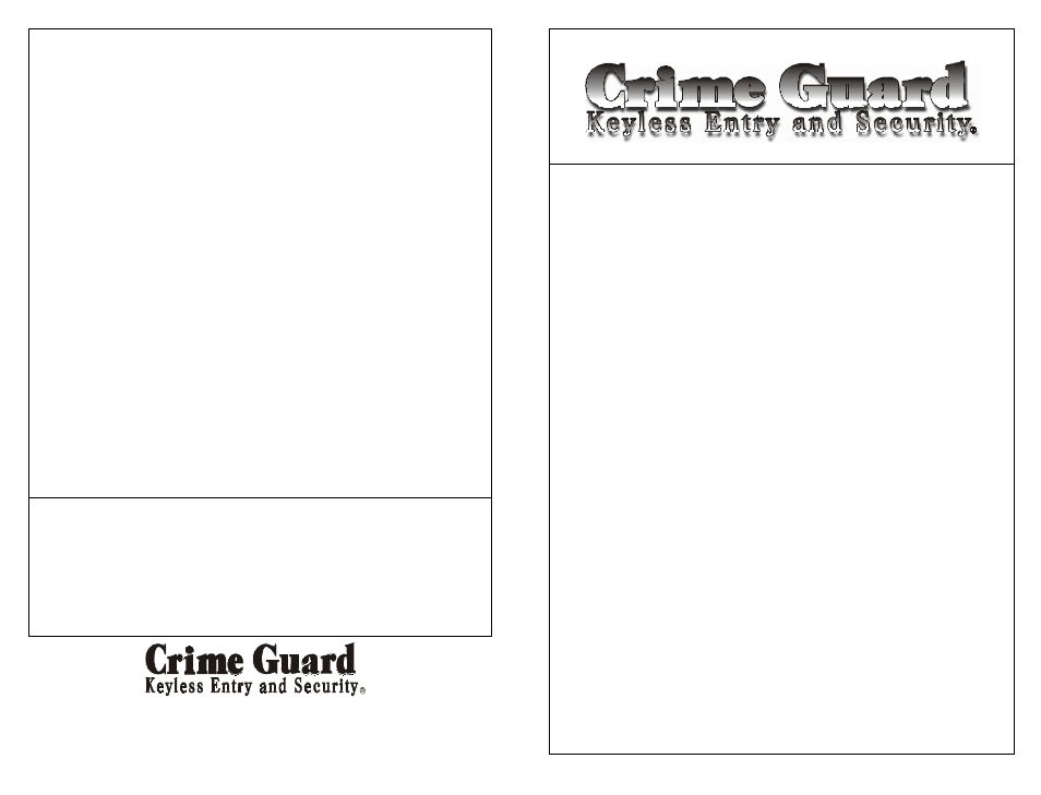 Omega Vehicle Security 850i User Manual | 26 pages