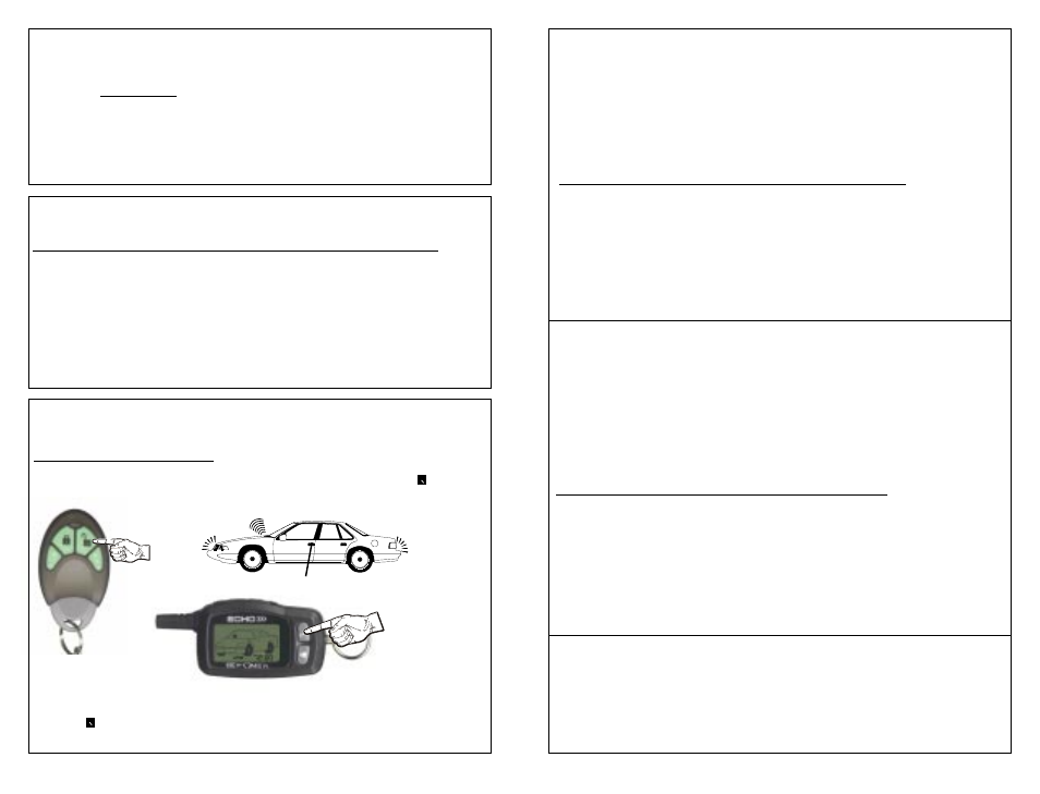 Disarming the system | Omega Vehicle Security 850i User Manual | Page 12 / 26