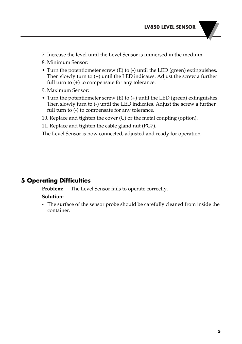 Omega Vehicle Security LV850 User Manual | Page 9 / 12