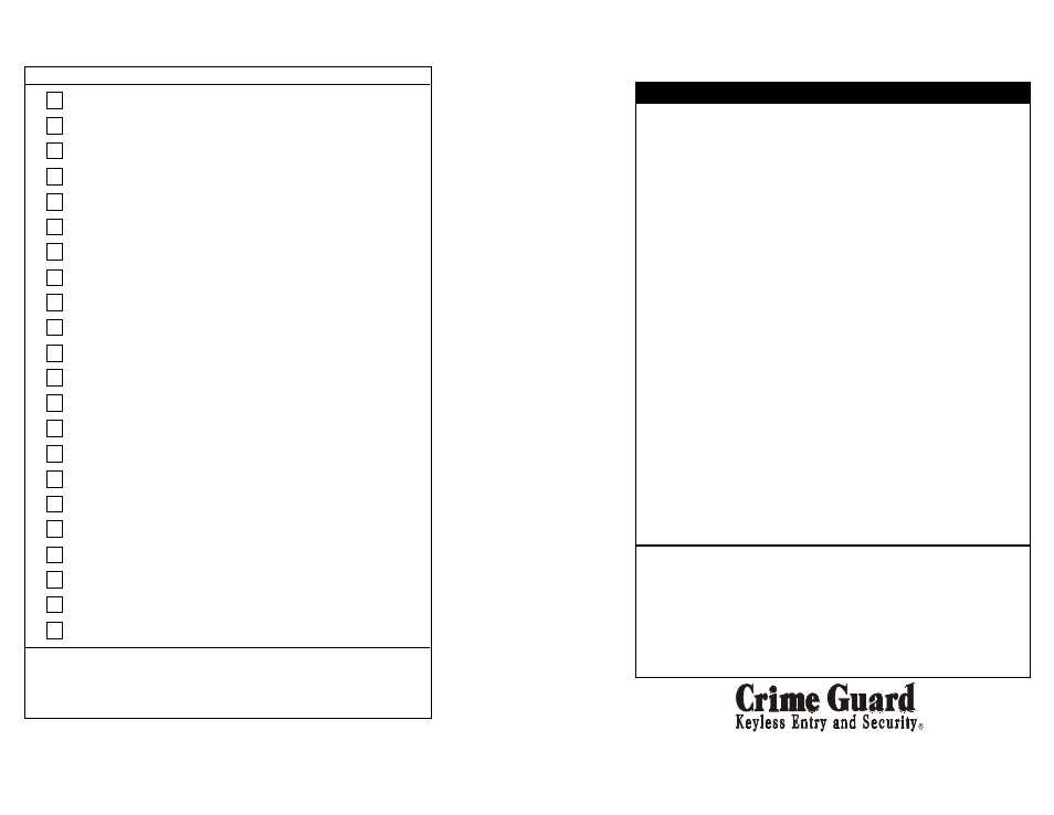 Warranty | Omega Vehicle Security 533i 3 User Manual | Page 40 / 85