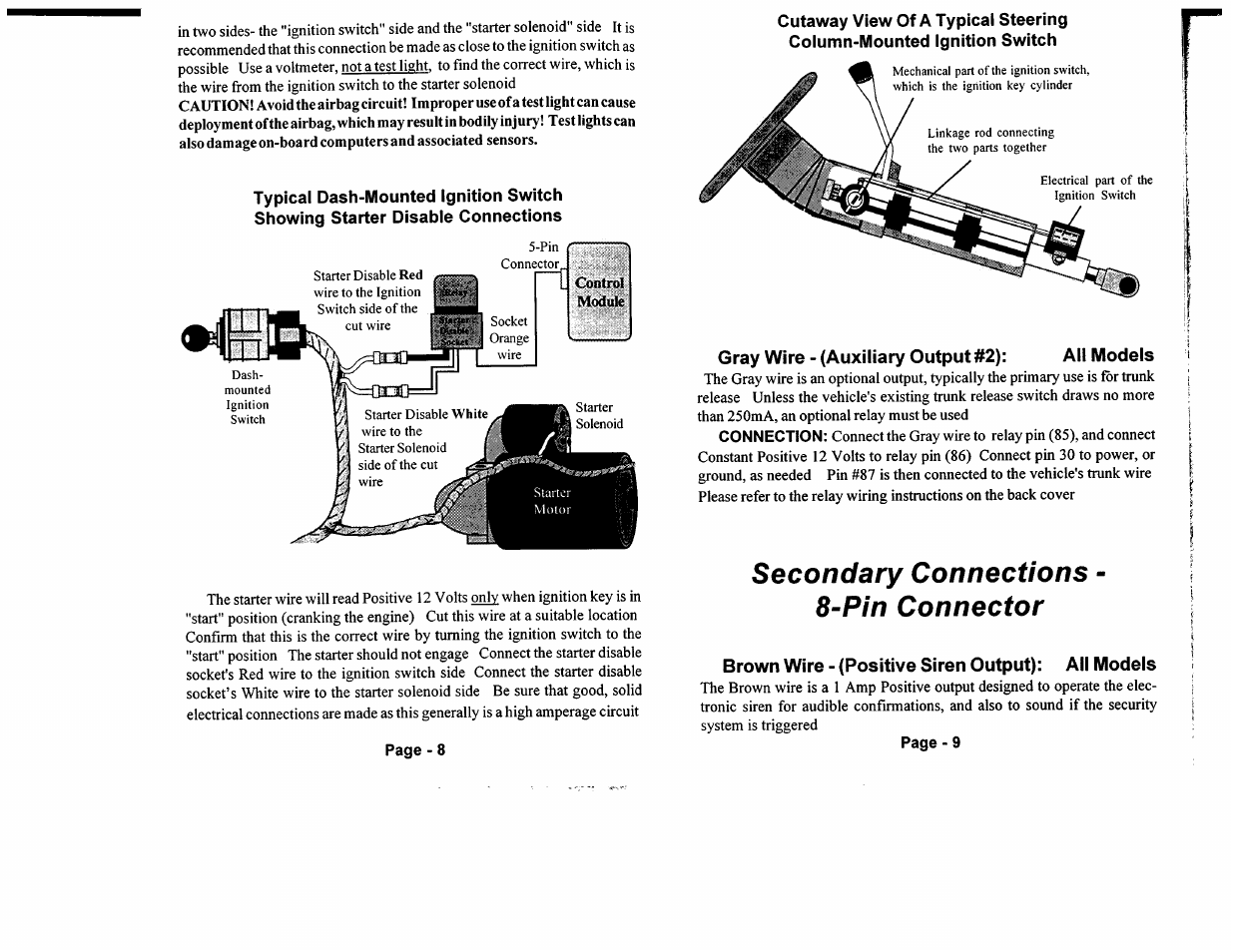 Omega Vehicle Security 533i 3 User Manual | Page 48 / 85