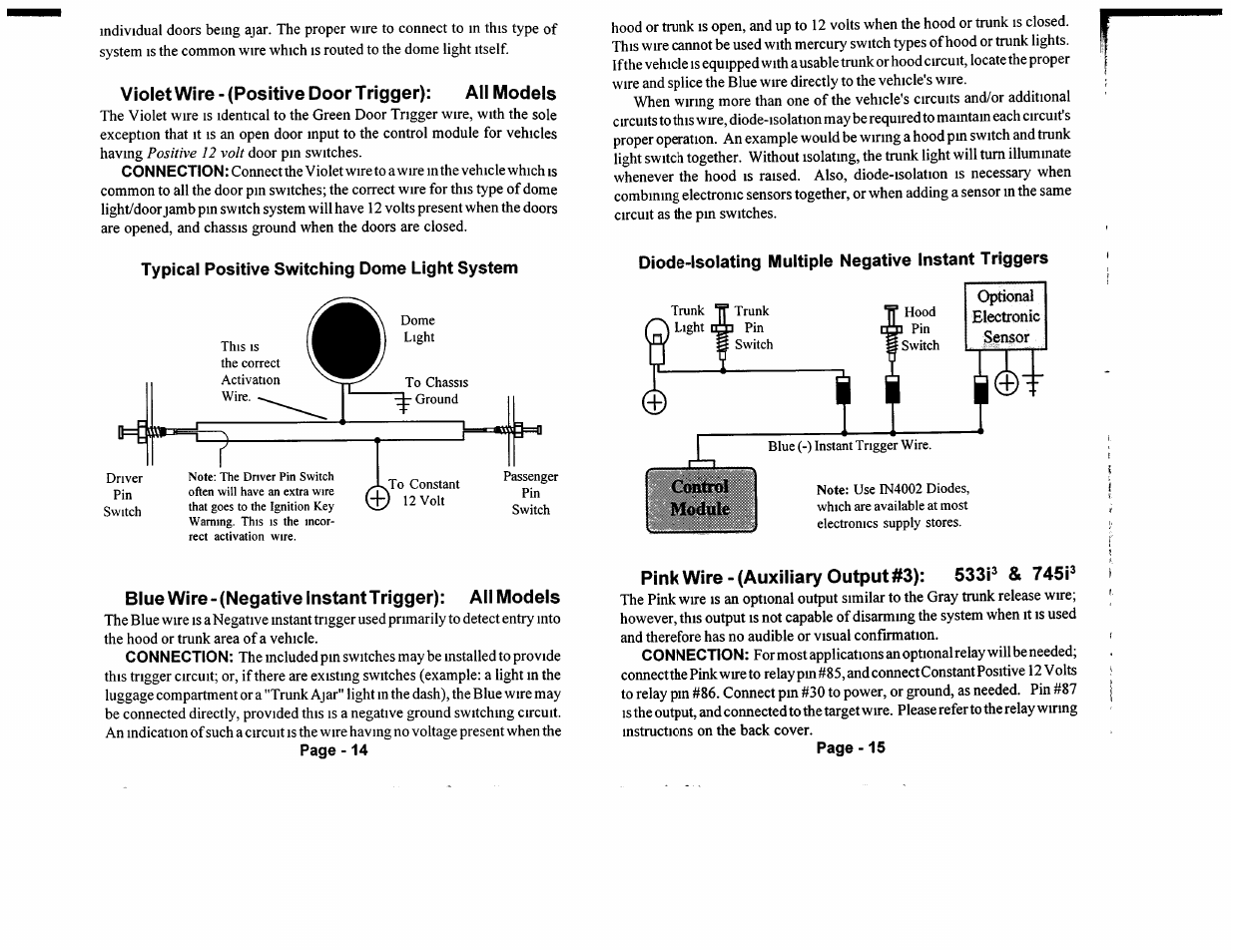 Omega Vehicle Security 533i 3 User Manual | Page 55 / 85